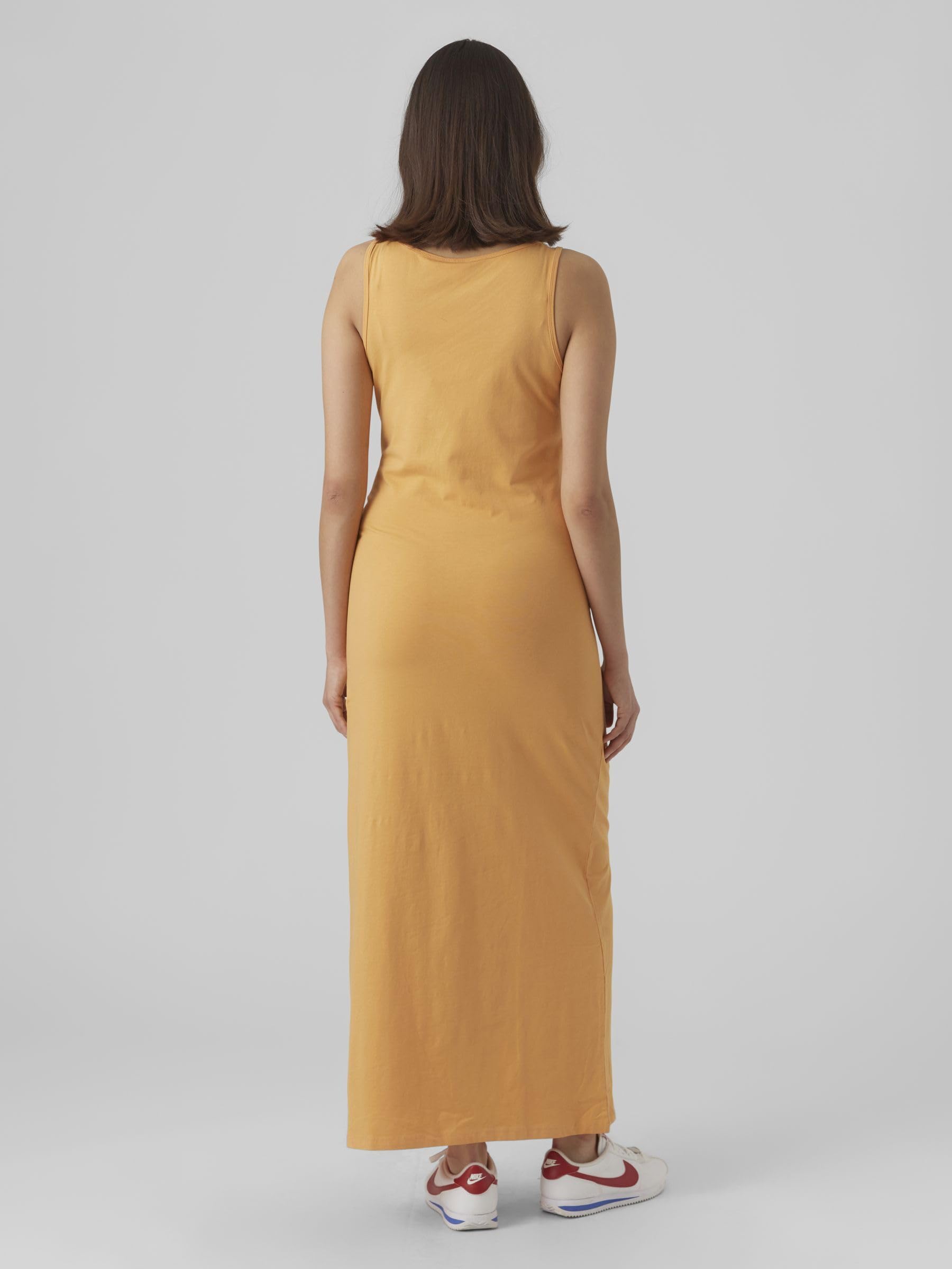 mamalicious-maxikleid-mlmia-umstandsmaxikleid-f-r-damen-kurzarm-blau image 3