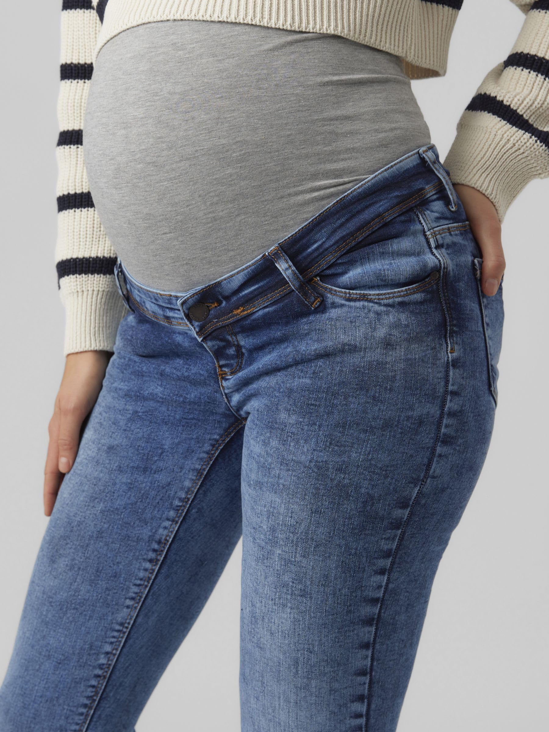 mamalicious-roma-umstandsjeans-blue-denim-graumeliert-gr-e-27-32 image 6