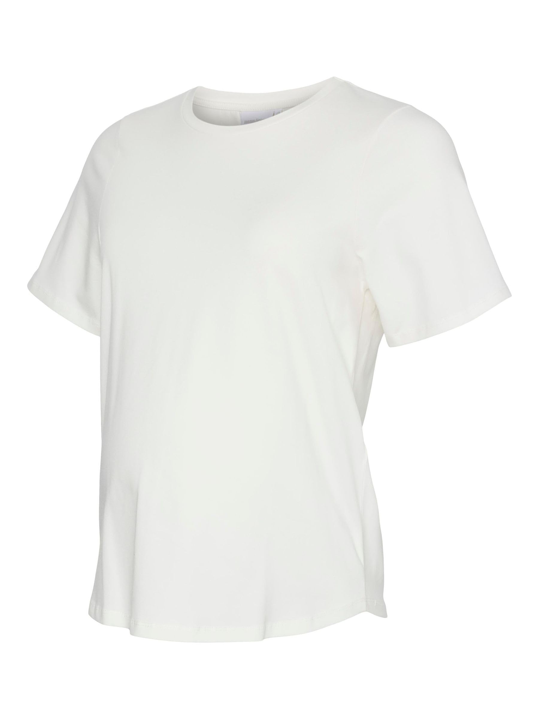 mamalicious-umstandsbluse-mit-rundhals-und-kurzarm-normal-geschnitten-schwarz image 1
