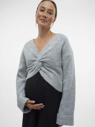 mamalicious-mlsvala-l-s-crop-knit-top-a-umstands-pullover-cropped-knoten-detail- image 8