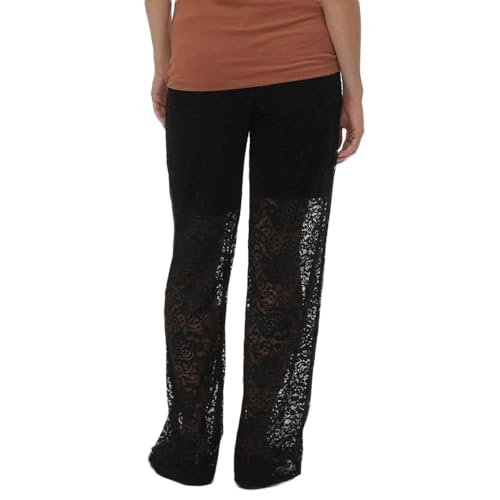 mamalicious-barbara-damenhose-aus-spitze-schwarz-umstandshose-mit-hoher-taille-u image 6