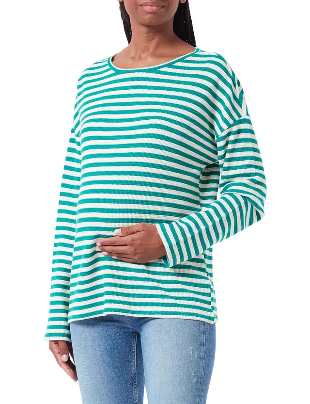 mamalicious-mlsilly-ls-jrs-top-langarmshirt-umstands-langarmshirt-mit-streifenmu image 1
