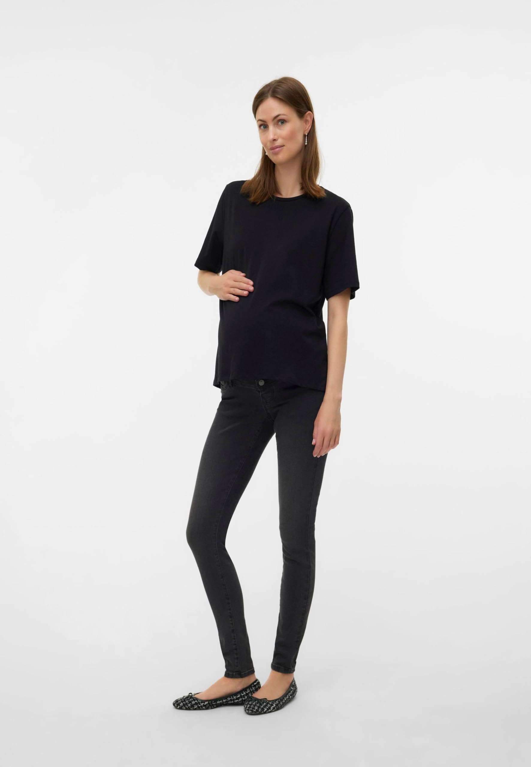 mamalicious-mlmila-slim-dg-jeans-noos-slim-fit-umstandsjeans-in-dunkelgrau image 8