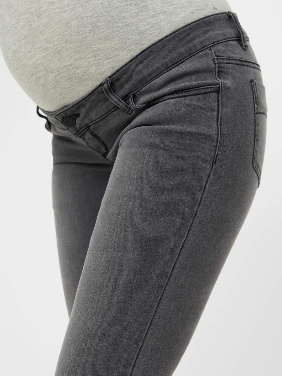 mamalicious-mllola-slim-grey-jeans-a-noos-graue-umstandsjeans-mit-stillfunktion image 6