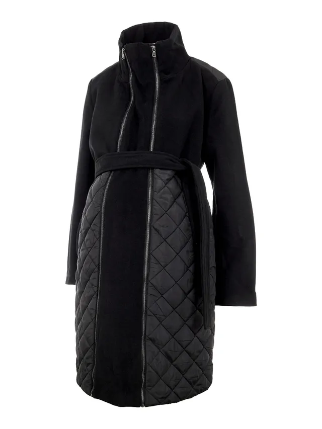 mamalicious-damen-bergangsjacke-giggi-tikka-schwarze-umstandsjacke-gr-e-s image 1