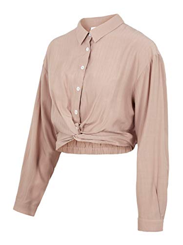 mamalicious-mlxenia-l-s-woven-short-top-bluse image 7