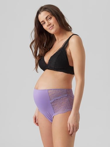 mamalicious-senia-umstands-und-stillpanty-schwarz-helllila-xs image 7