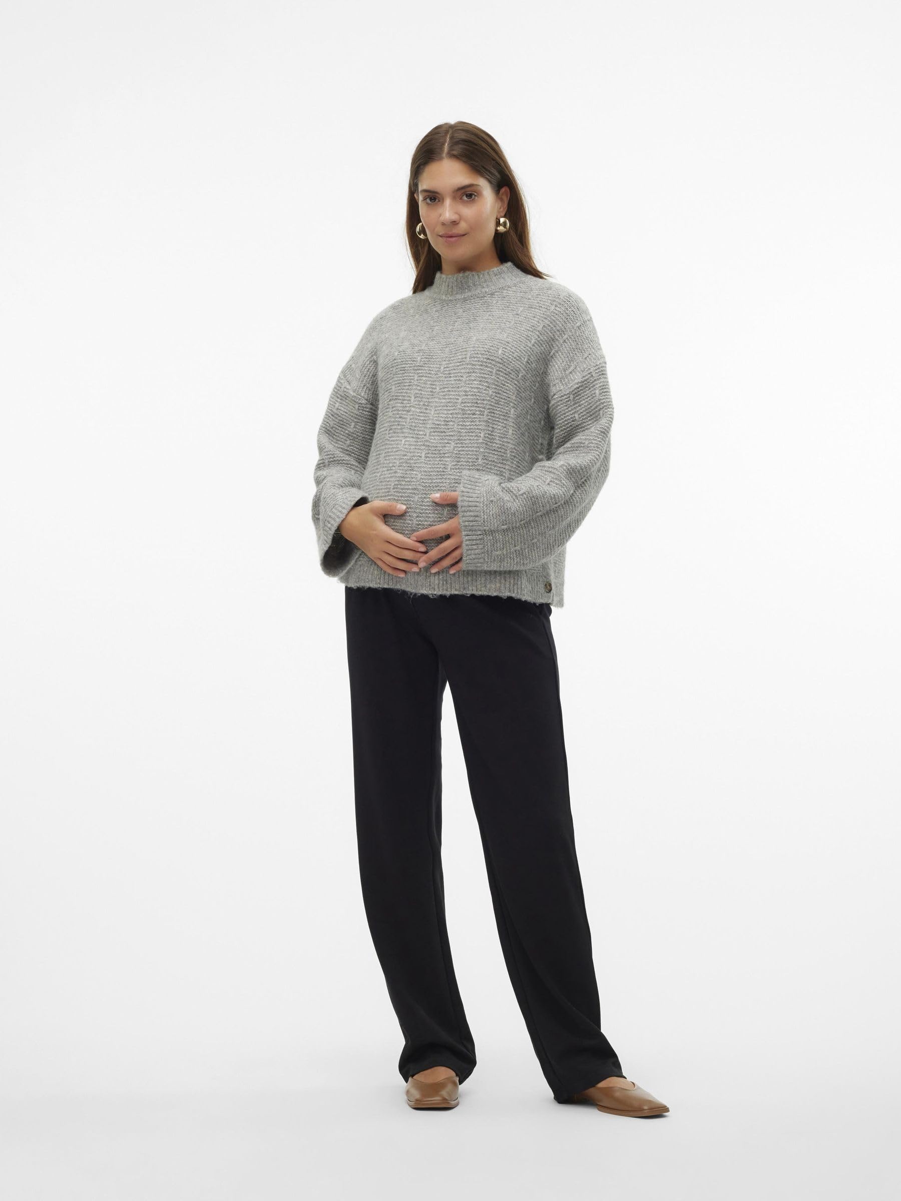 mamalicious-damen-umstands-hose-mlmila-mit-hohem-bund image 4
