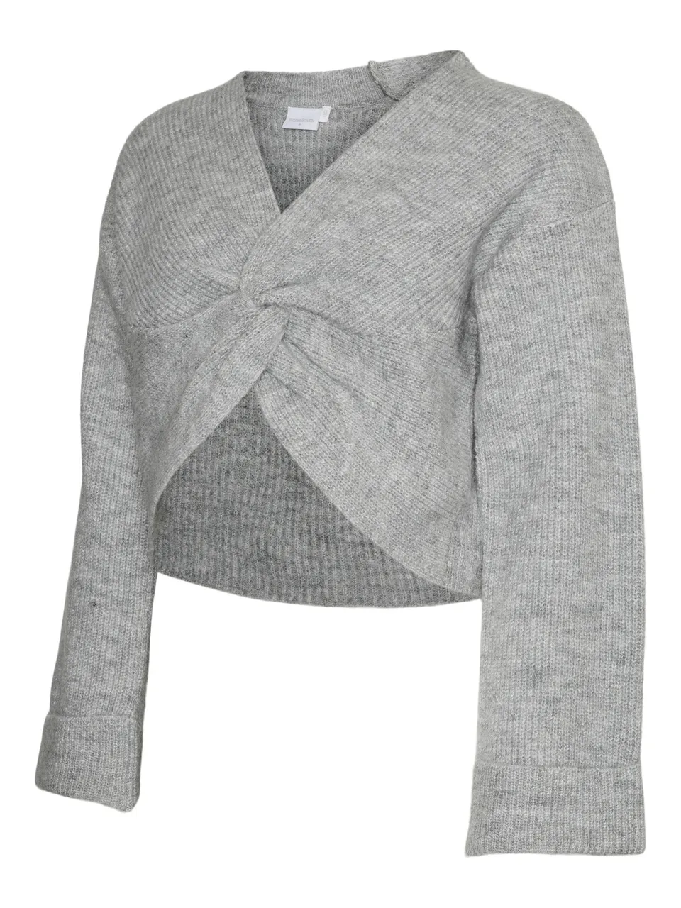 mamalicious-mlsvala-l-s-crop-knit-top-a-umstands-pullover-cropped-knoten-detail- image 1