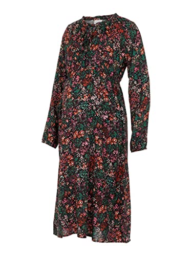 mamalicious-umstandskleid-mit-stillfunktion-blumenmuster-r-schen-elastische-tail image 7