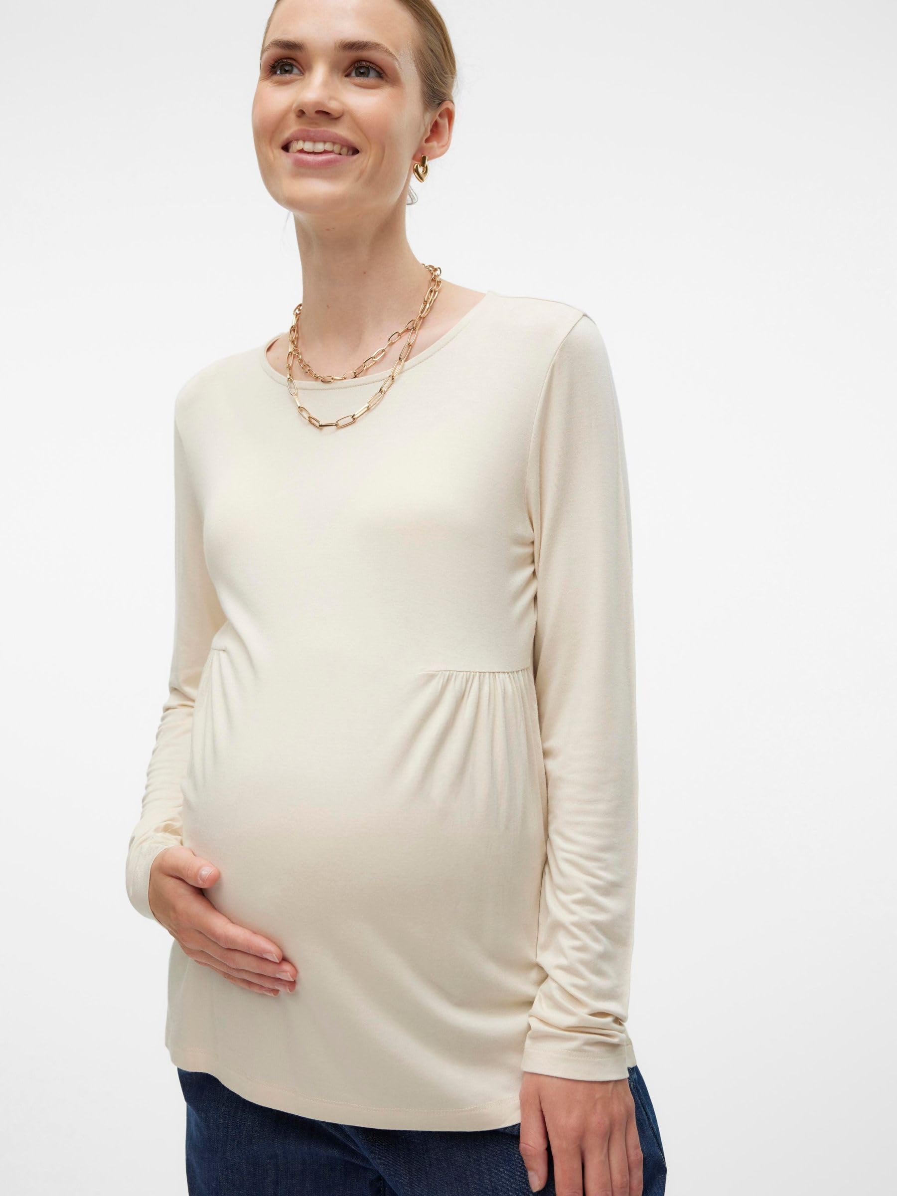 mamalicious-damen-umstandsbluse-stilltop-f-r-schwangerschaft-und-stillzeit-2 image 2