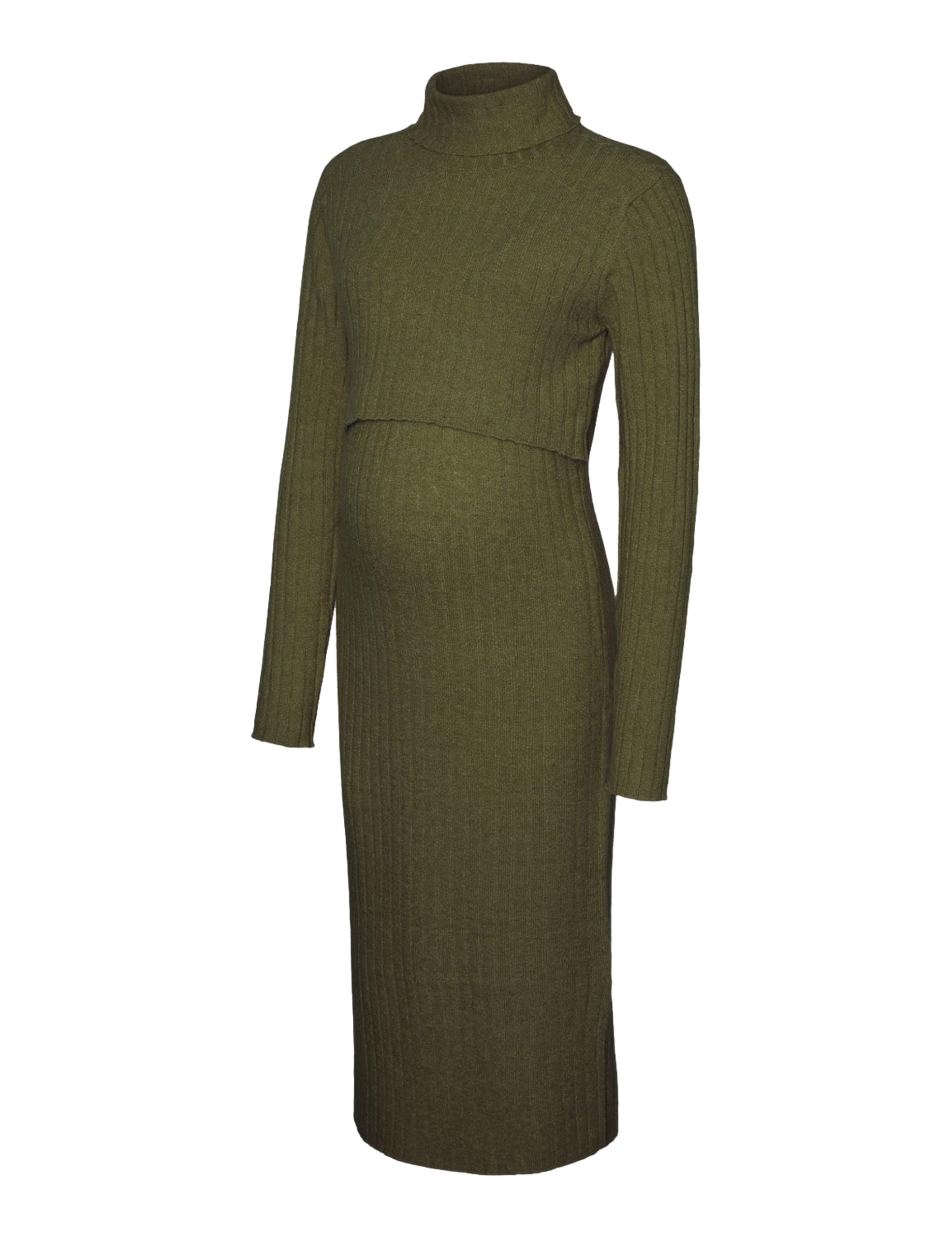 mamalicious-mlsuniva-umstandskleid-f-r-damen-feinstrick-dehnbar-weich image 1