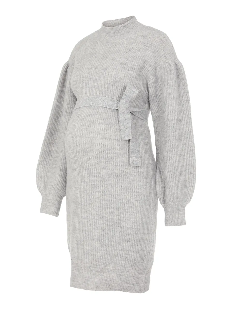 mamalicious-mllilli-l-s-knit-strickkleid-mit-ballon-rmeln-f-r-schwangere image 1