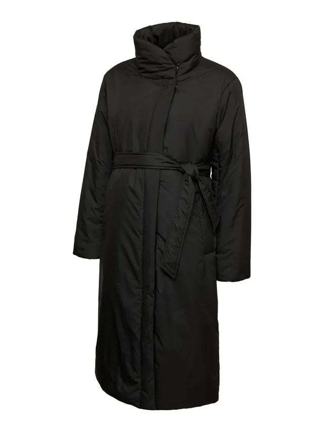 mamalicious-stehkragen-steppjacke-2-in-1-umstands-und-normaljacke-langarm-mit-g- image 1
