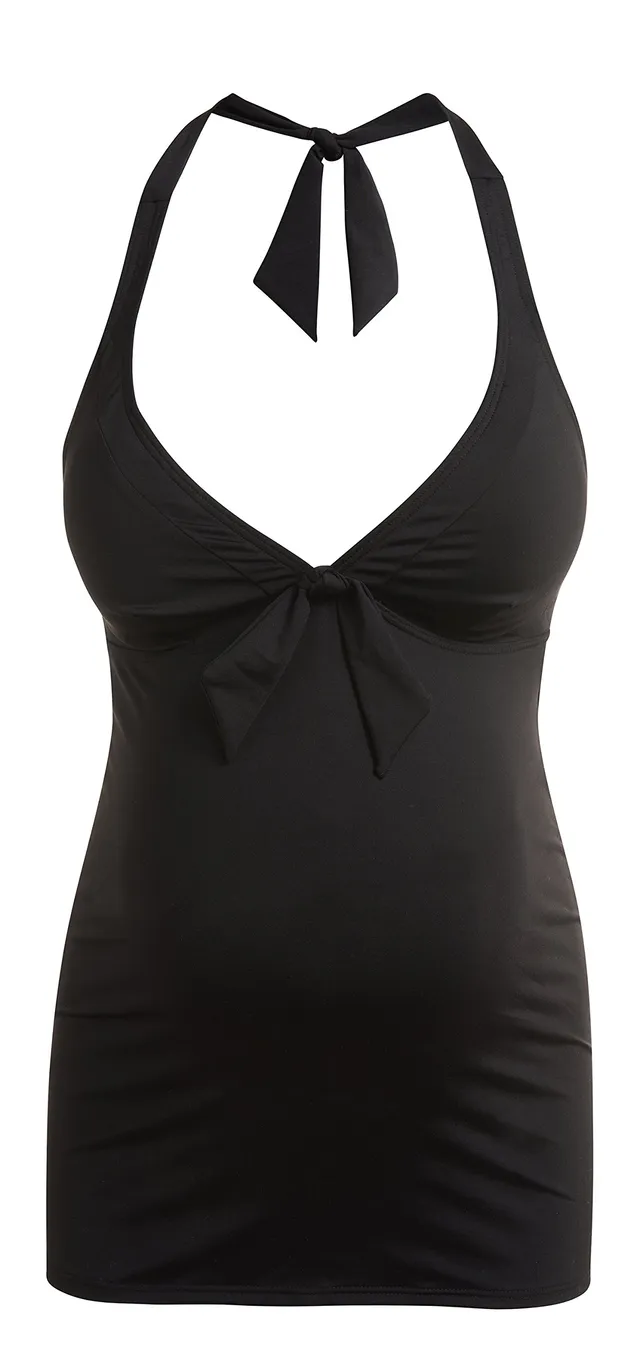 noppies-umstands-tankini-mallorca-mit-neckholder-einfarbig image 1