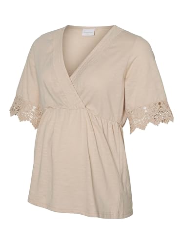 mamalicious-mlpilar-umstandsbluse-2-in-1-stilltop-v-ausschnitt-halbarm-wickeleff image 7