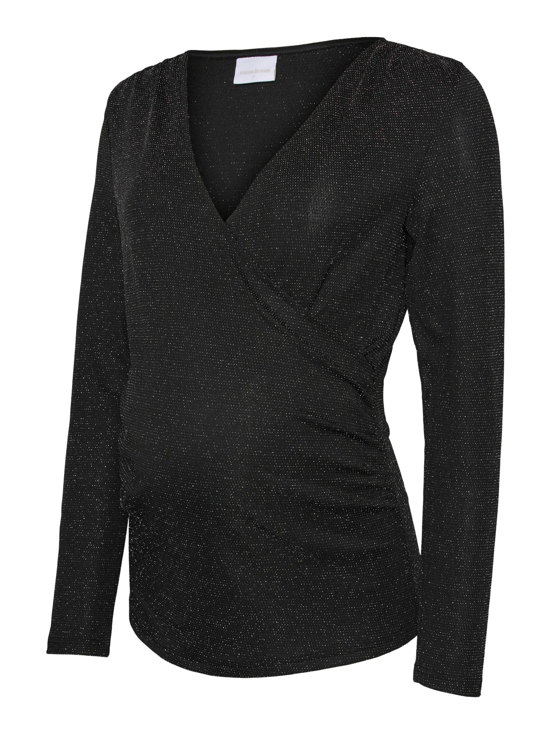 mamalicious-umstands-und-stilltop-mlpilar-enger-schnitt-v-ausschnitt-langarm-mit image 1