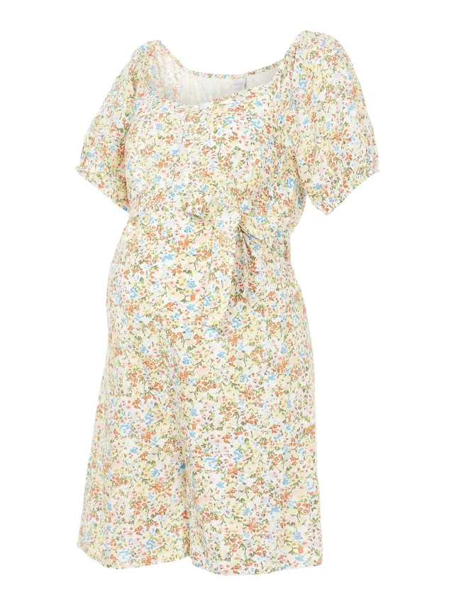 mamalicious-mlmila-damen-jumpsuit-umstands-und-still-jumpsuit-mit-blumenprint-bi image 1