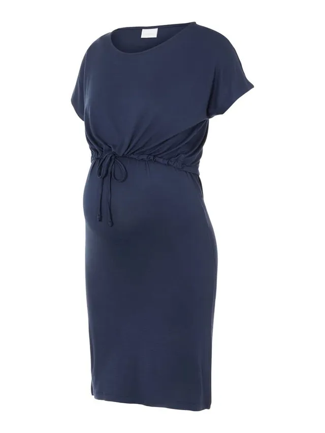 mamalicious-nursing-fashion-alison-june-short-sleeve-jersey-dress-umstandskleid- image 1