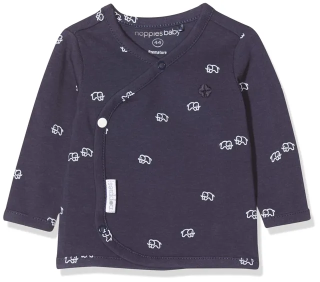 noppies-baby-jungen-t-shirt-b-tee-overlap-jones-navy-mit-elefanten-print-bio-bau image 1