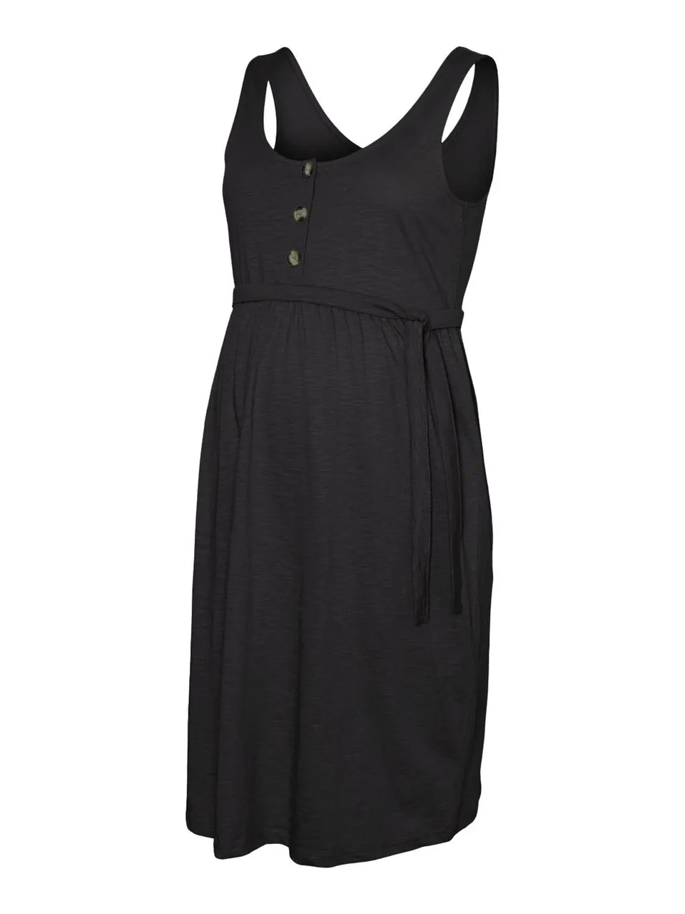 mamalicious-umstandskleid-mlivy-rmelloses-stillkleid-aus-100-baumwolle-mit-taill image 1