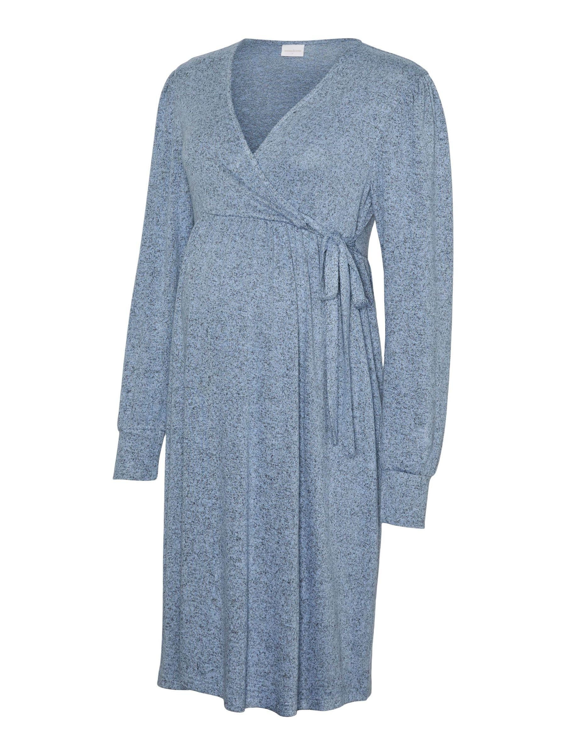 mamalicious-mlkira-umstandskleid-2-in-1-stillkleid-mit-v-ausschnitt-langarm image 1