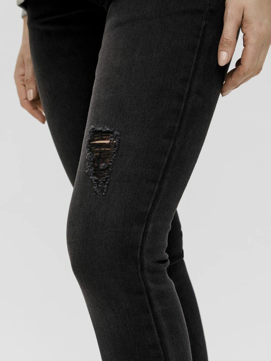 mamalicious-jeans-taragona-black-denim-umstandsjeans-mit-bauchband-31-32 image 6