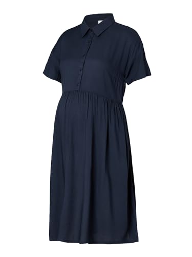 mamalicious-mlmercy-lia-s-s-wo-abk-dress-2f-a-solid-umstands-hemdkleid-aus-ecove image 7