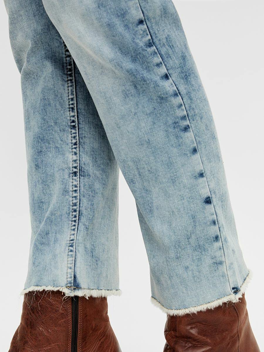 mamalicious-damen-mltrinity-cropped-slim-a-jeans-umstandsjeans-mit-elastischem-b image 6