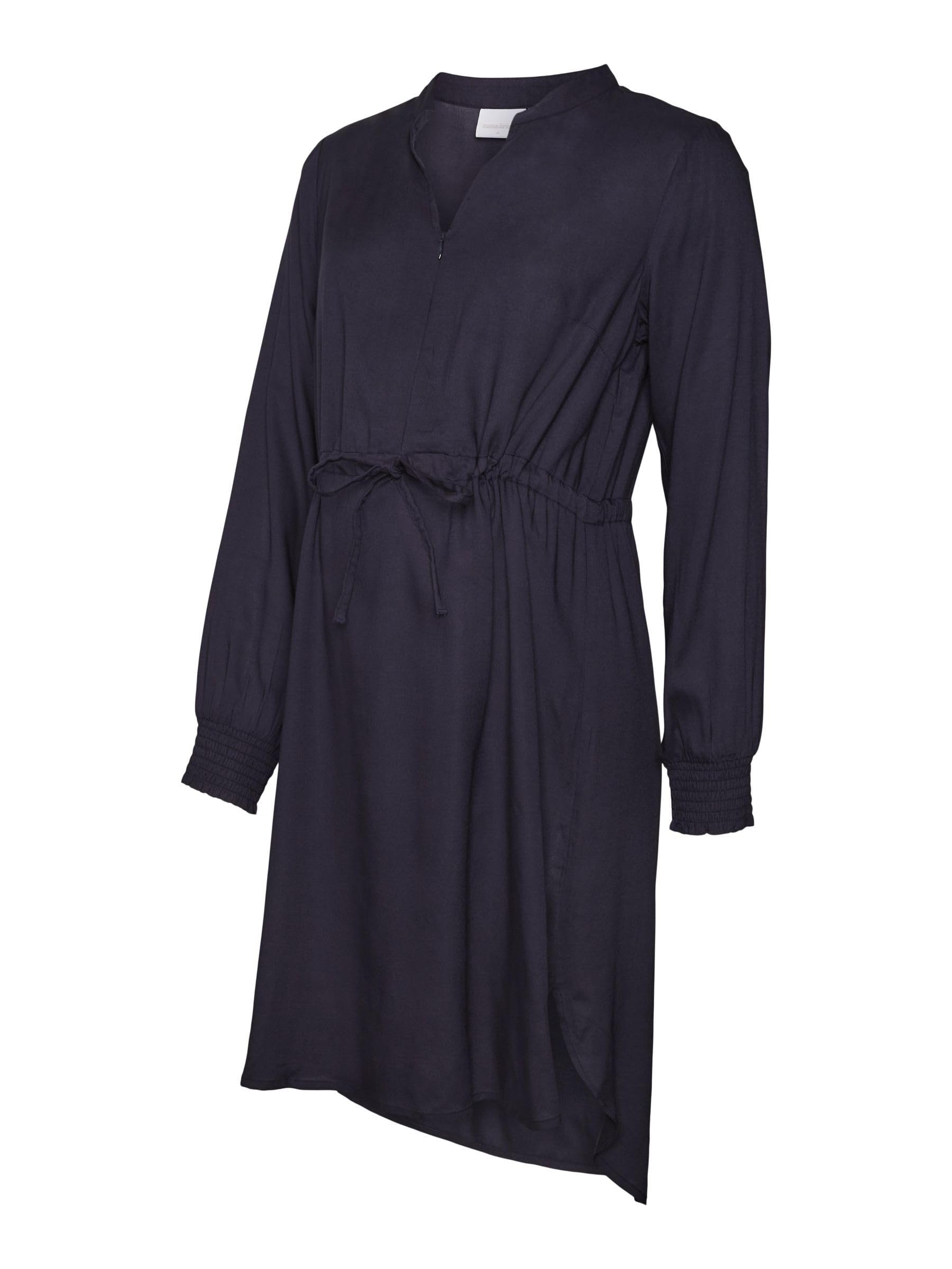 mamalicious-mlzion-lia-shirtkleid-2-in-1-stillkleid-mit-rei-verschluss-knielang image 1