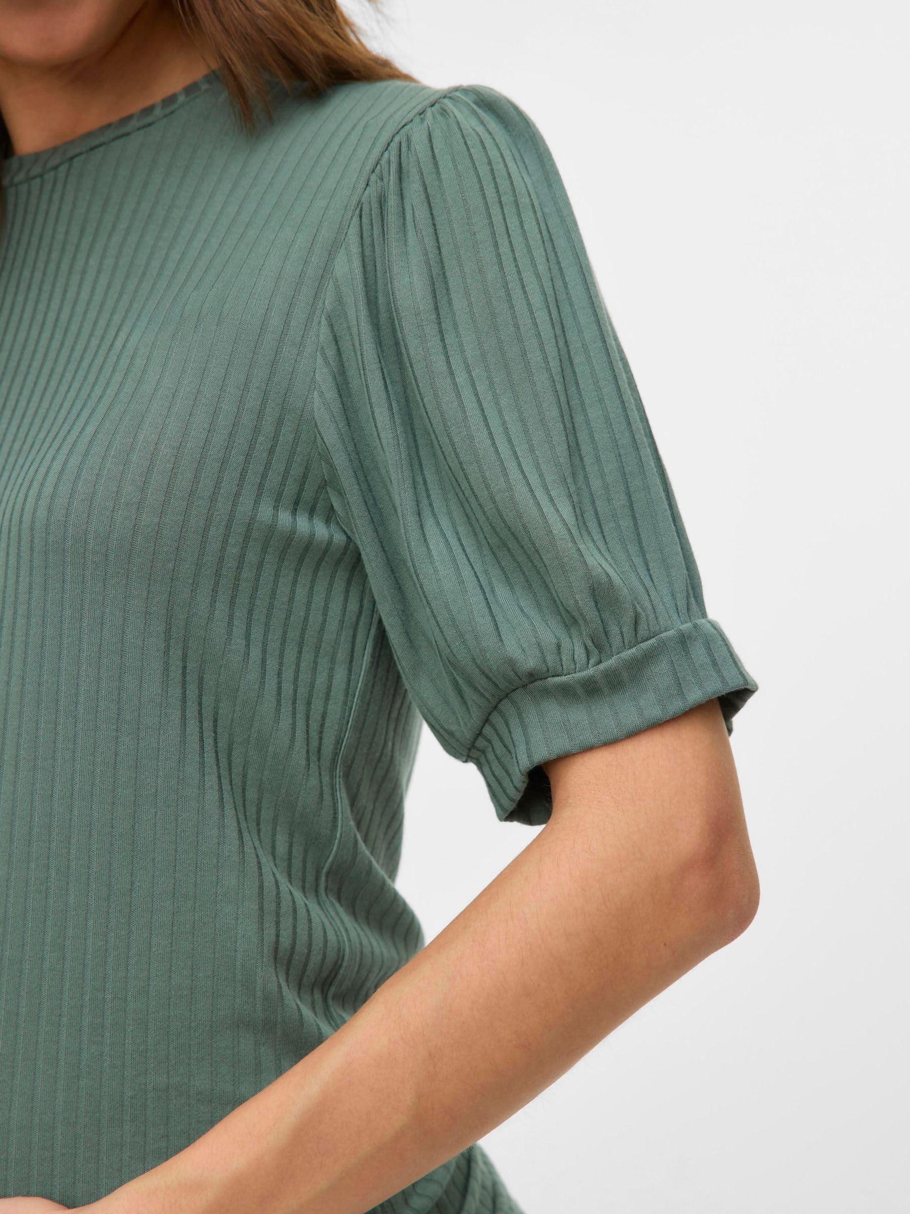 mamalicious-mlpilar-umstands-bluse-mit-rundhals-kurzarm-normal-geschnitten image 6