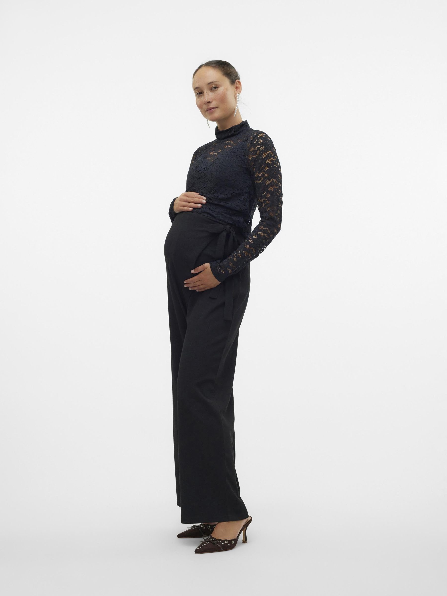 mamalicious-umstands-hose-mit-weitem-beinschnitt-und-hoher-taille image 4