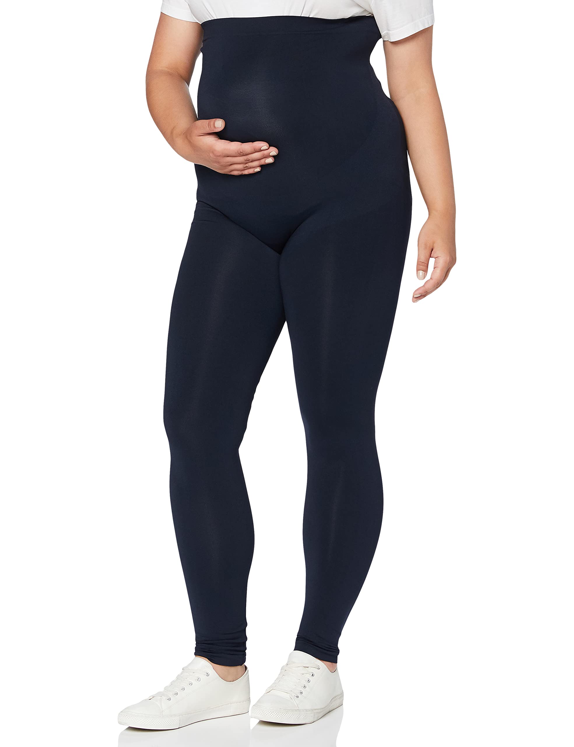 noppies-damen-umstandsleggings-cara-nahtlose-schwangerschafts-leggings-mit-bauch image 1