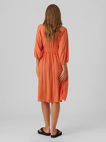 mamalicious-damen-umstandskleid-mit-wickeloptik-bequemes-kleid-f-r-schwangere image 8