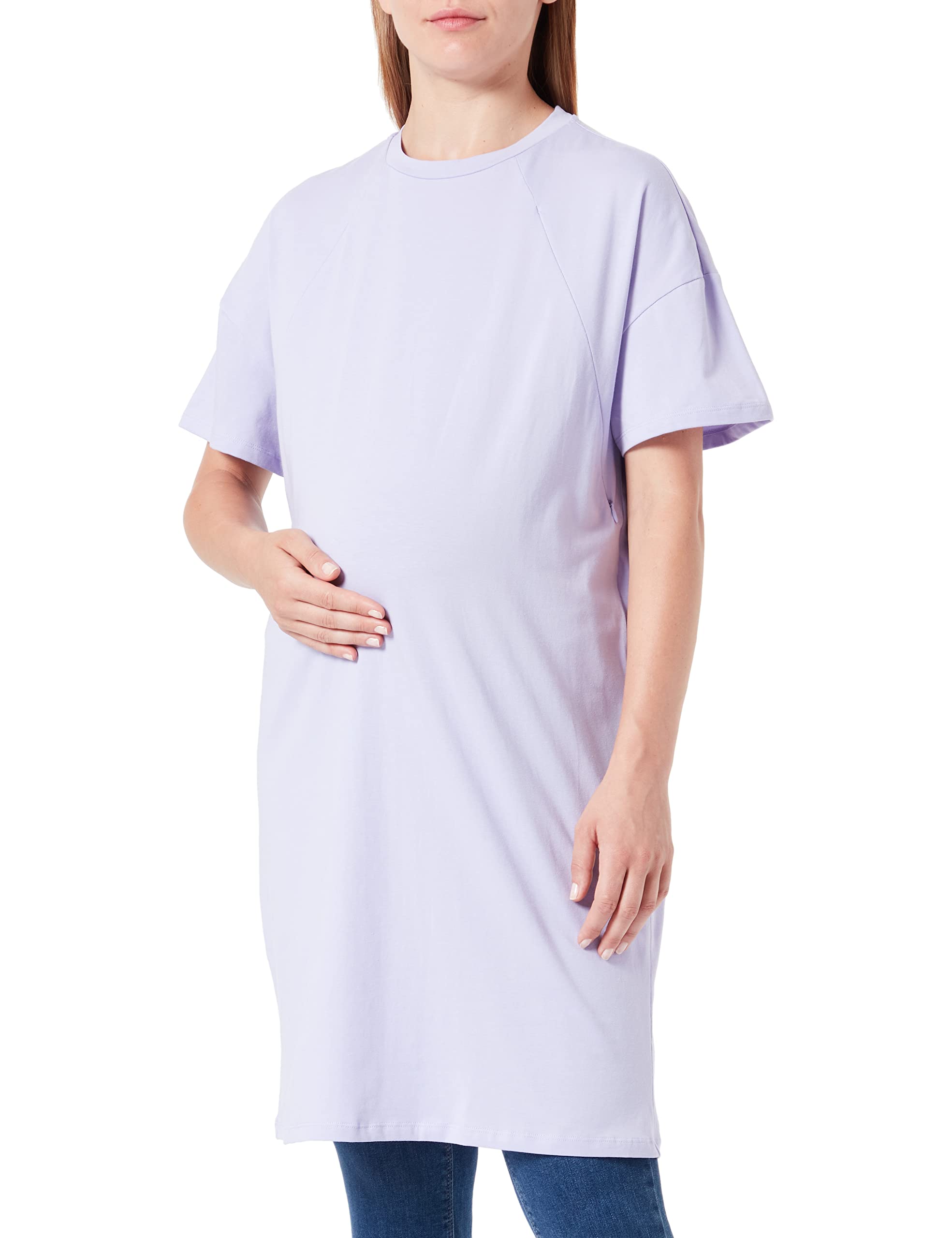 mamalicious-mlmama-mary-s-s-jrs-kurzarm-kleid-lavender-umstands-und-stillkleid-g image 2
