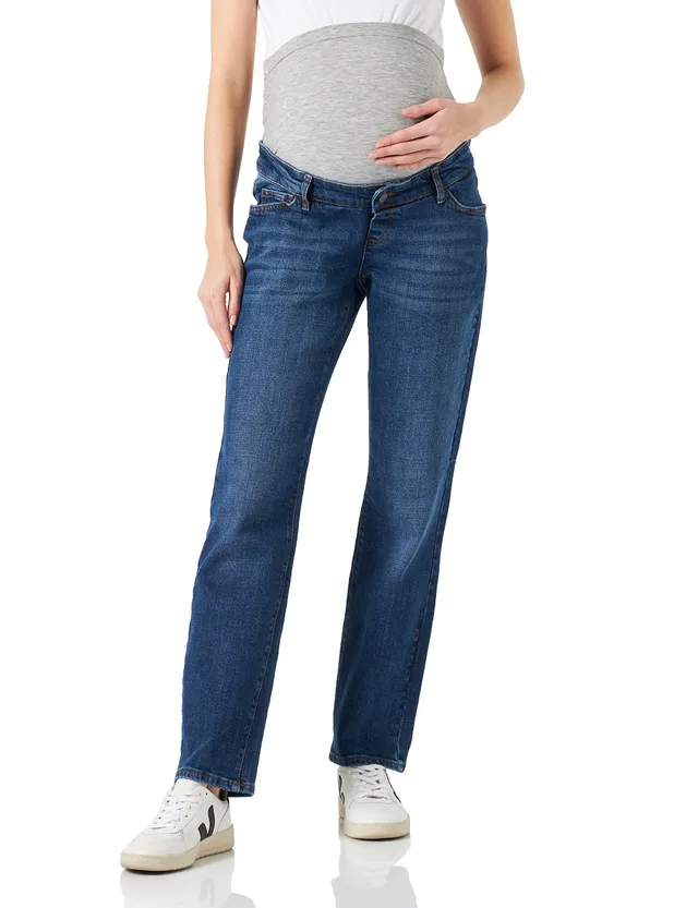 mamalicious-umstandsjeans-20014914-blue-denim-mit-bauchband-29-32 image 1
