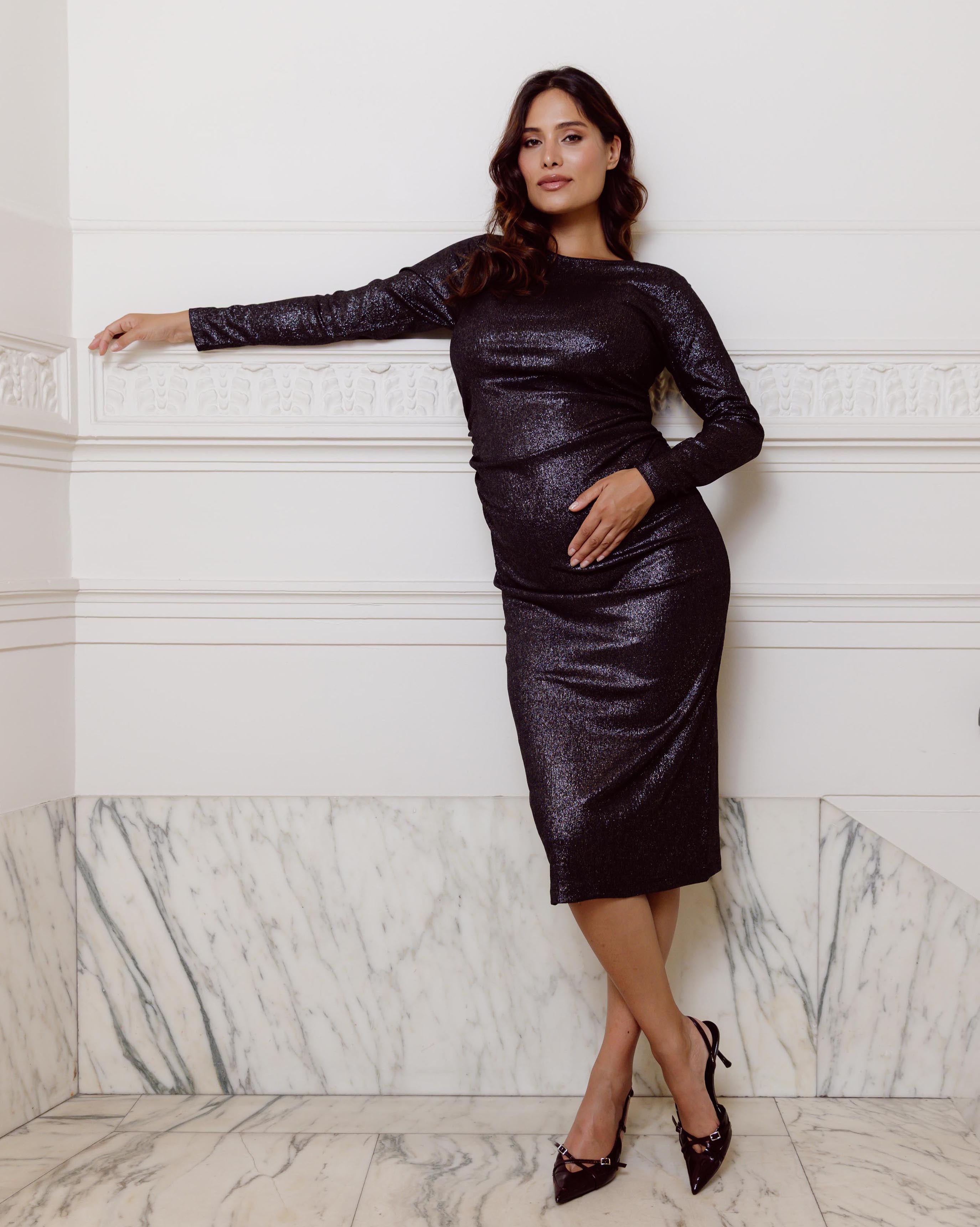 love2wait-dress-glitter-black-b999amelie image 3