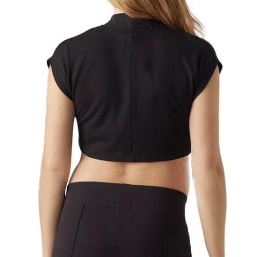 mamalicious-luna-cropped-blazer-f-r-damen-schwarz-v-ausschnitt-kurze-rmel-kurze- image 5