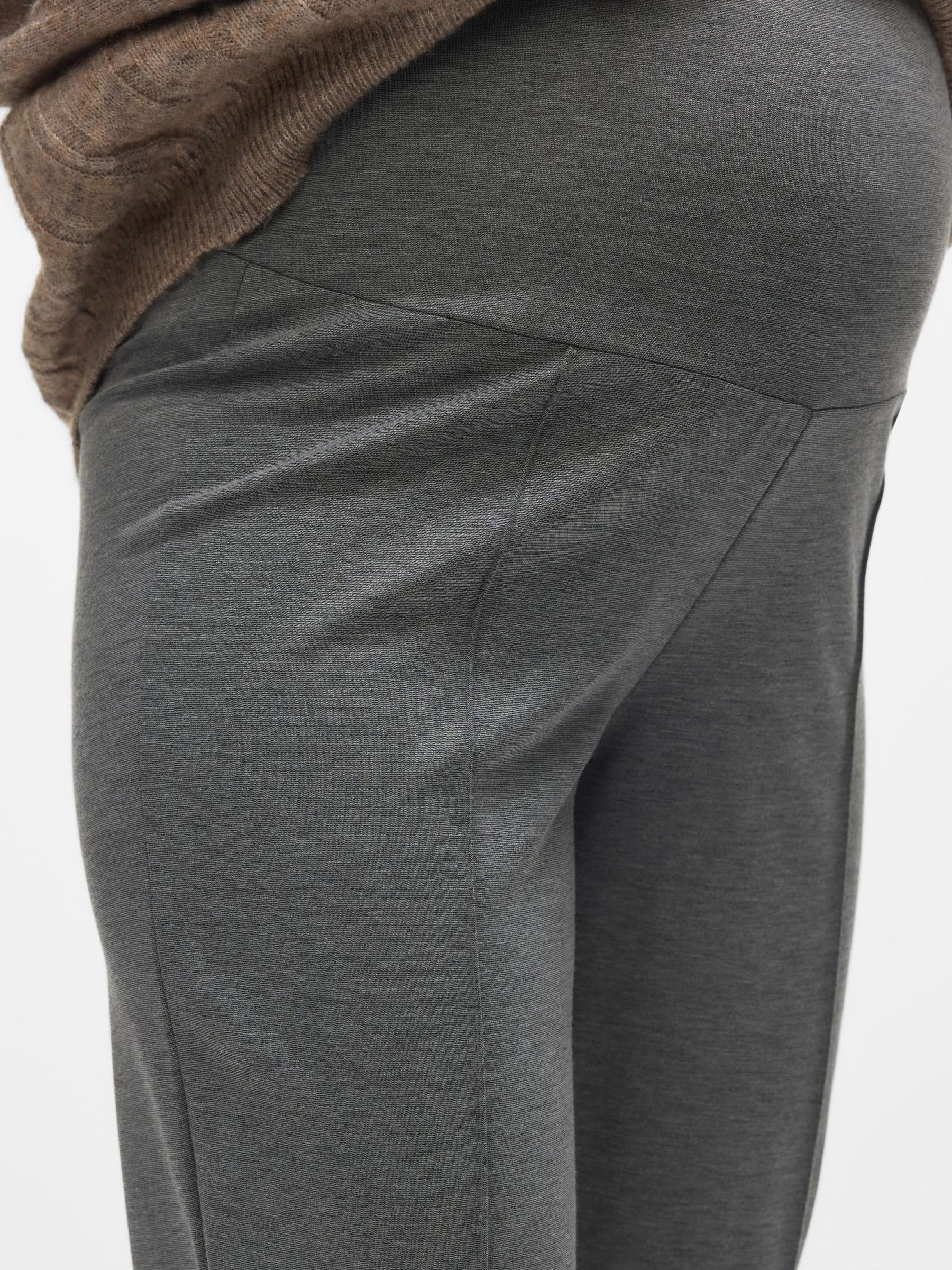 mamalicious-mlmila-umstands-hose-mit-hoher-taille-und-bauchband-normal-geschnitt image 5