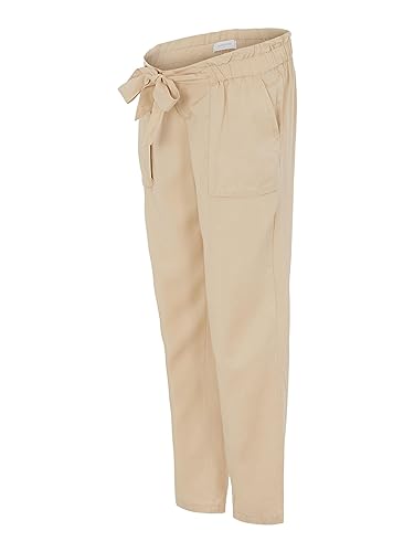 mamalicious-mlnewbethune-umstandshose-paperbag-stil-mit-bindeg-rtel image 8