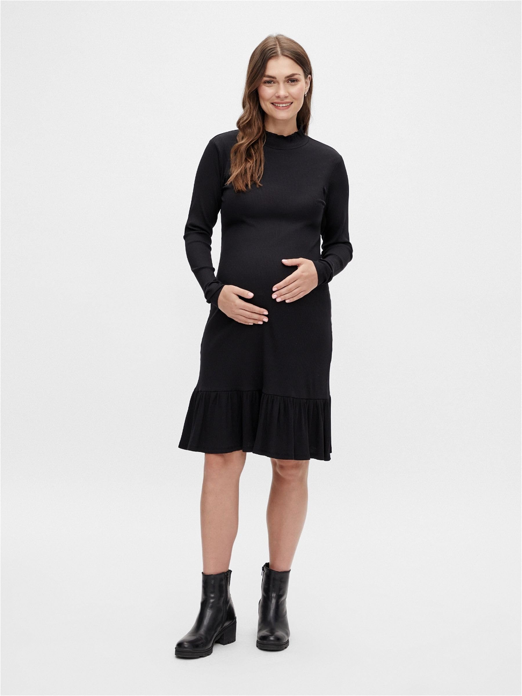 mamalicious-umstandskleid-mlrosina-mit-polokragen image 4
