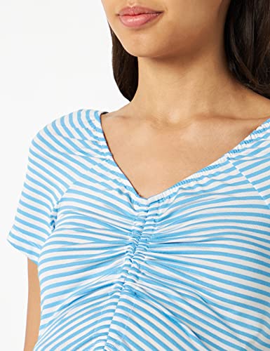 mamalicious-umstandsshirt-mit-raffung-und-v-ausschnitt image 6