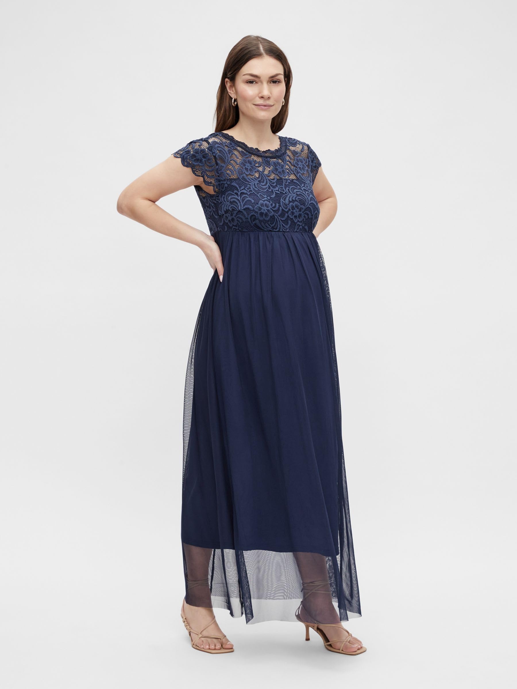 mamalicious-mlmivana-umstandskleid-party-kleid-mit-g-rtel-und-baumwollfutter image 5