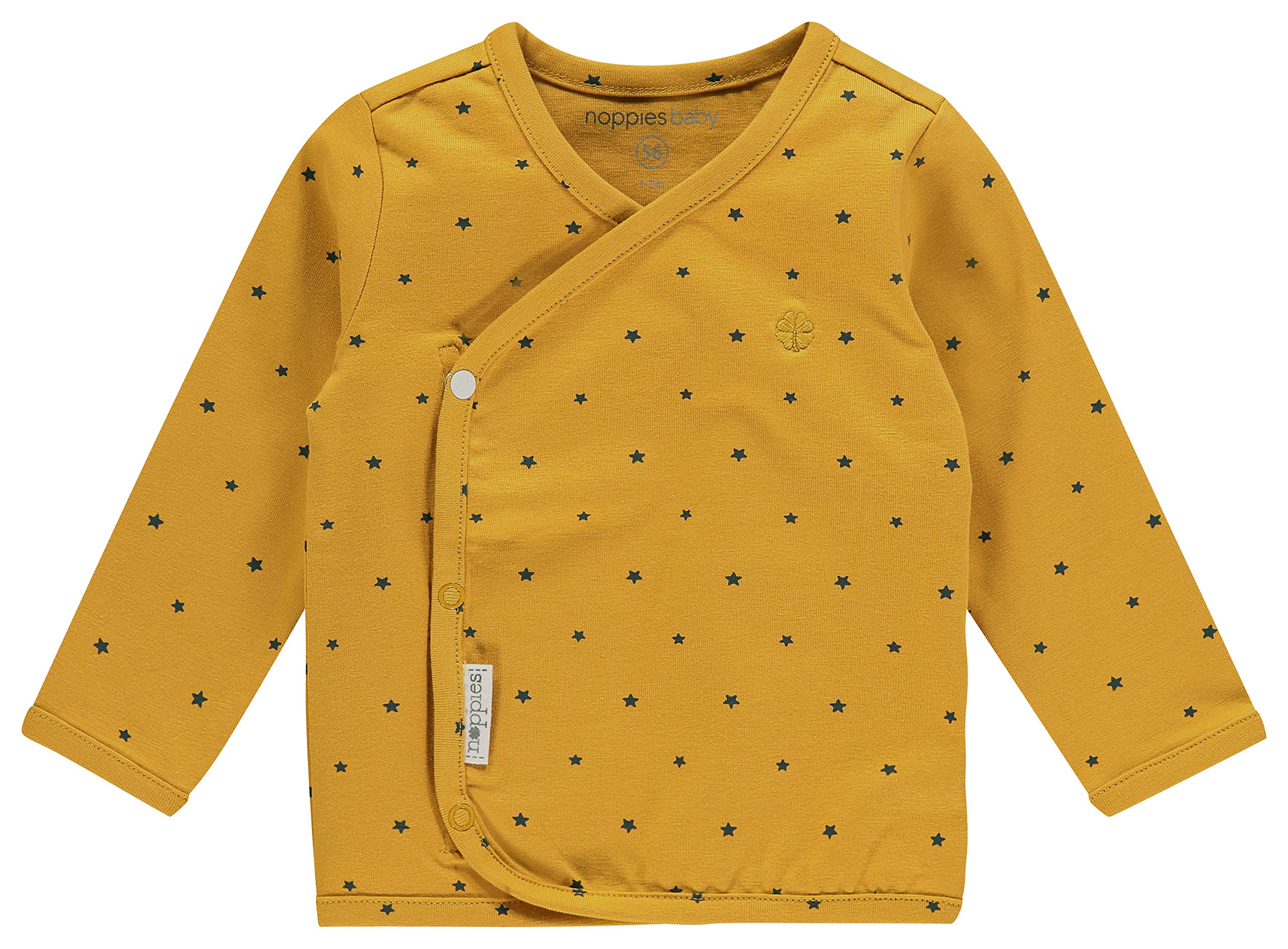 noppies-baby-longsleeve-taylor-wickelshirt-aus-bio-baumwolle-mit-sternen-dessin- image 1