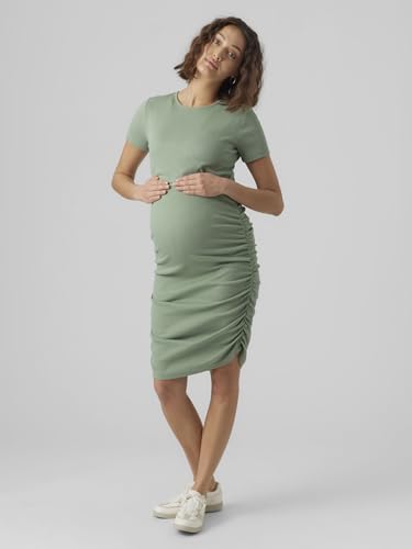 mamalicious-mlemily-2-in-1-umstandskleid-mit-stillfunktion-u-ausschnitt-kurzarm image 7