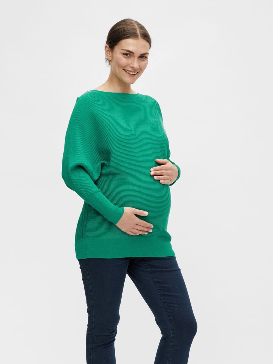 mamalicious-umstandspullover-mlpilar-u-boot-ausschnitt-langarm-rippen-details-vi image 3
