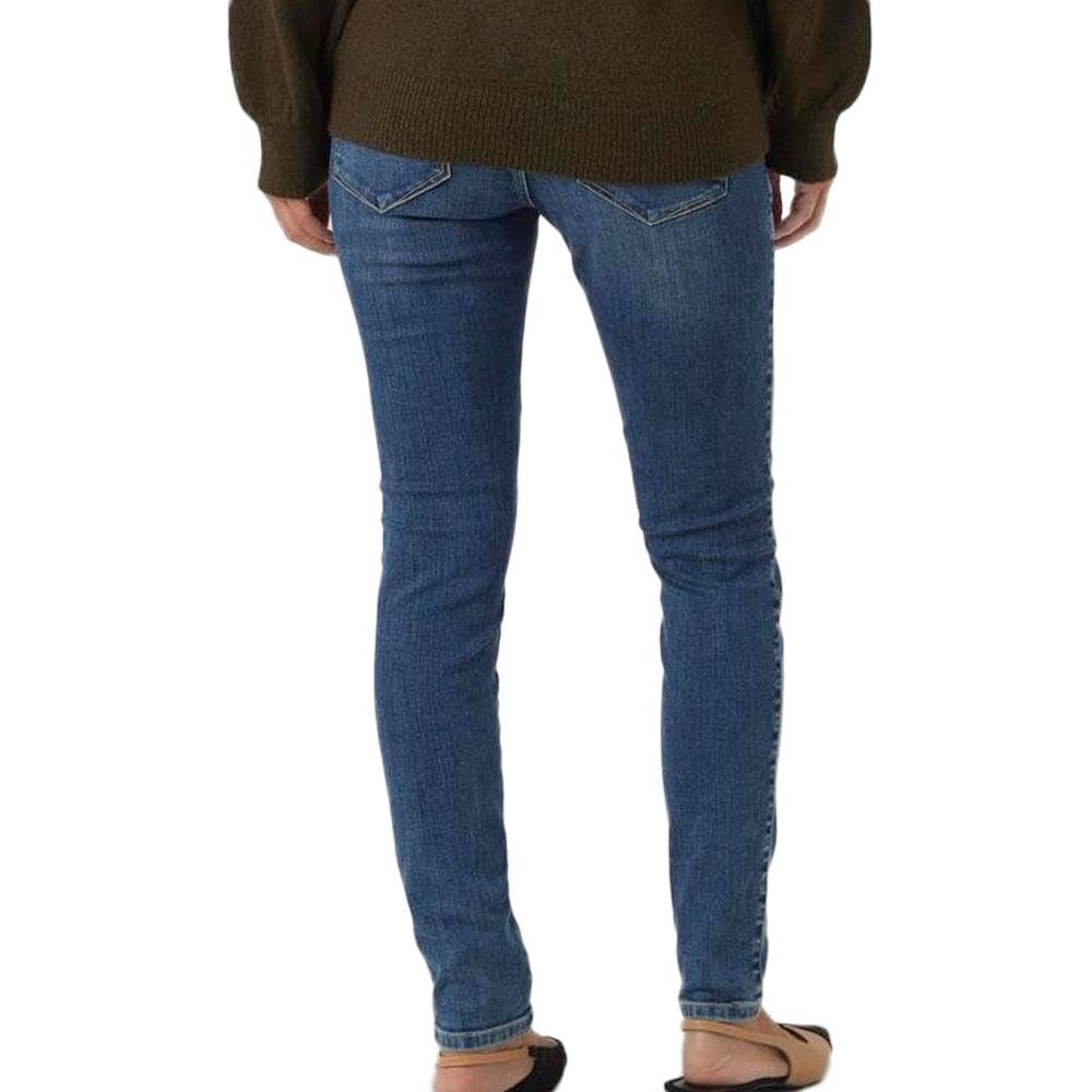 mamalicious-umstandsjeans-regular-fit-destroyed-blau-elastischer-bund-84-baumwol image 2