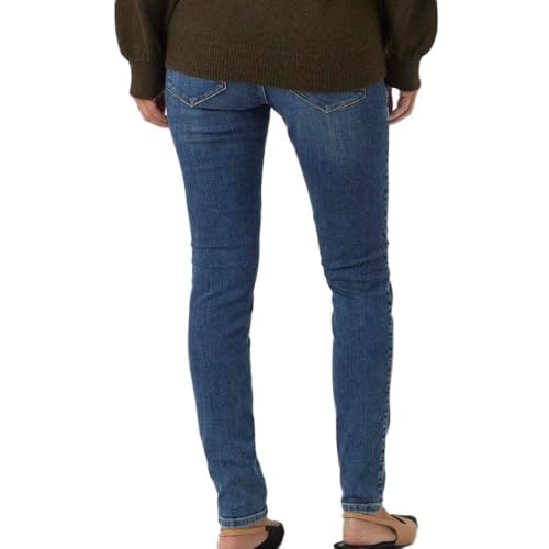 mamalicious-umstandsjeans-regular-fit-destroyed-blau-elastischer-bund-84-baumwol image 5