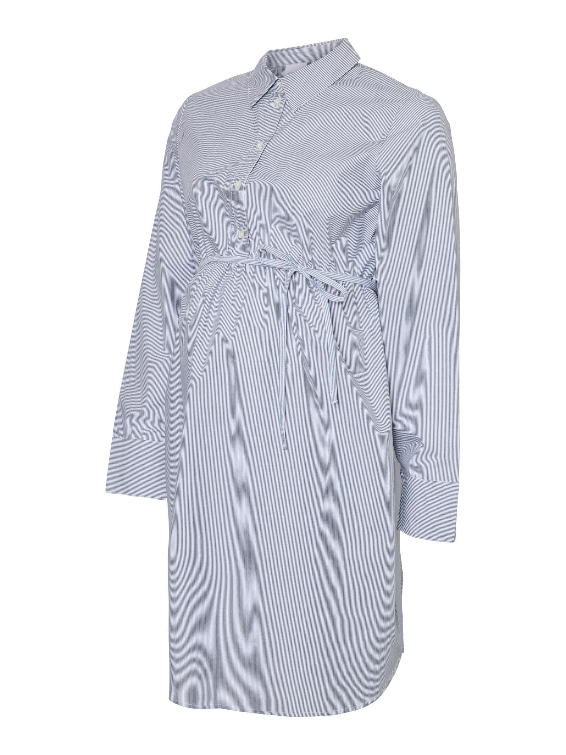 mamalicious-mlsalma-hemdblusenkleid-2-in-1-stillfunktion-kurz-g-rtel image 1
