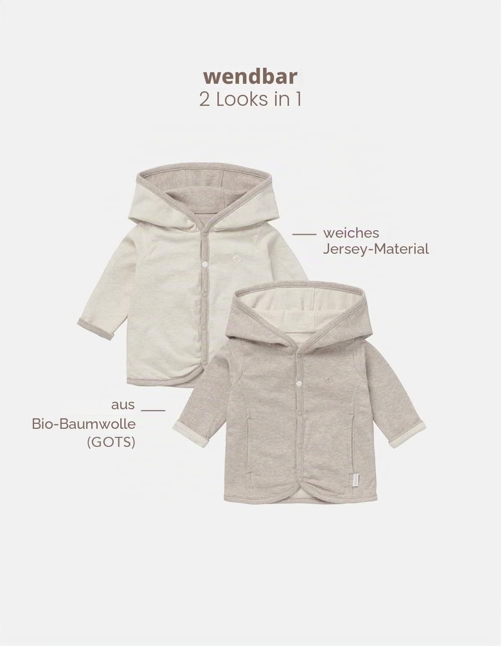 noppies-unisex-baby-strickjacke-bonny-wendebar-gots-bio-baumwolle-10-statt-19-99 image 2